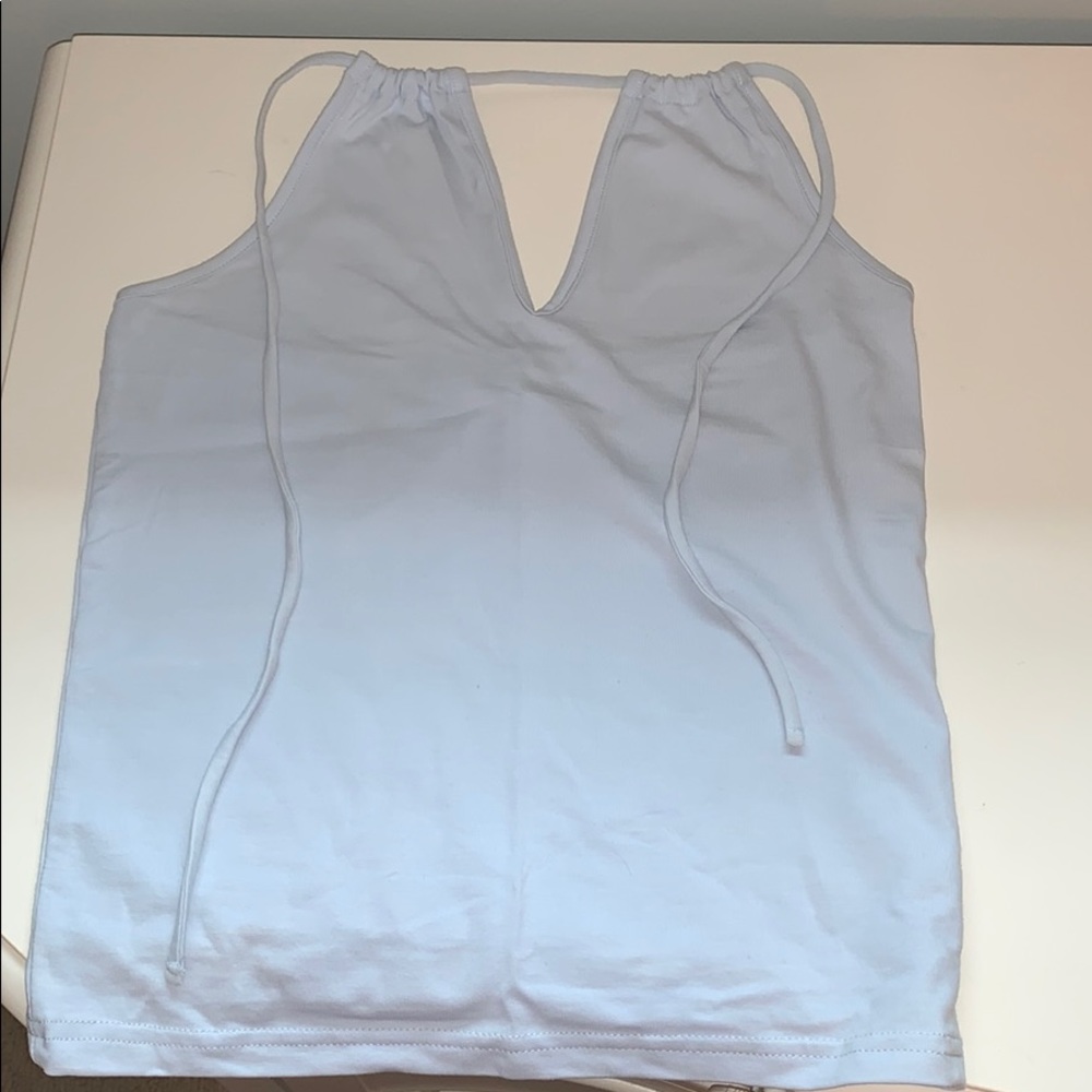 Pacsun tie around neck tank top